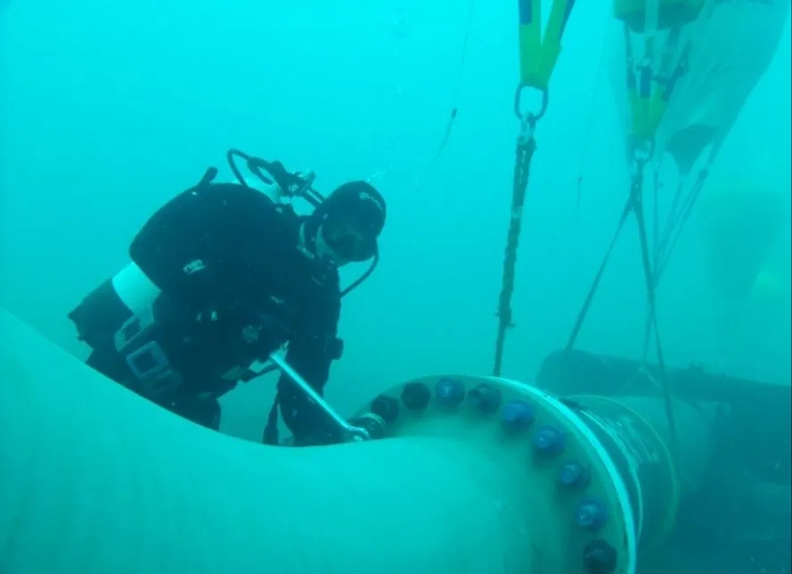 Транспортування піднятого об’єкта до берега